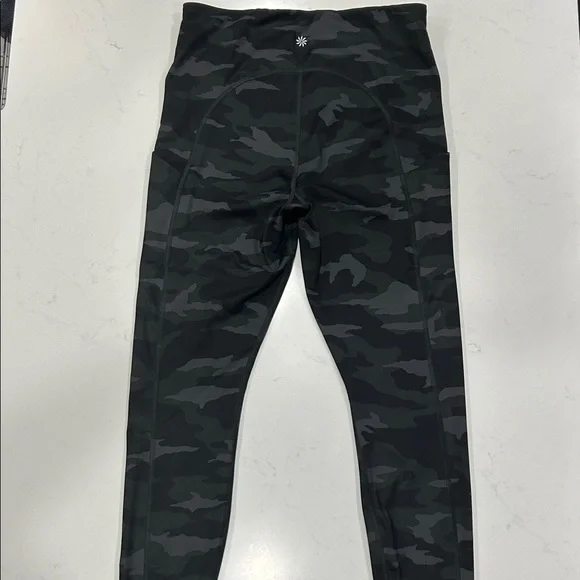 ATHLETA Ultimate Stash Pocket Camo 7/8 Tight #531773 Size Medium - Picture 3 of 8
